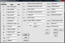 공조용 필터 효율 및 수명 예측 프로그램 개발
